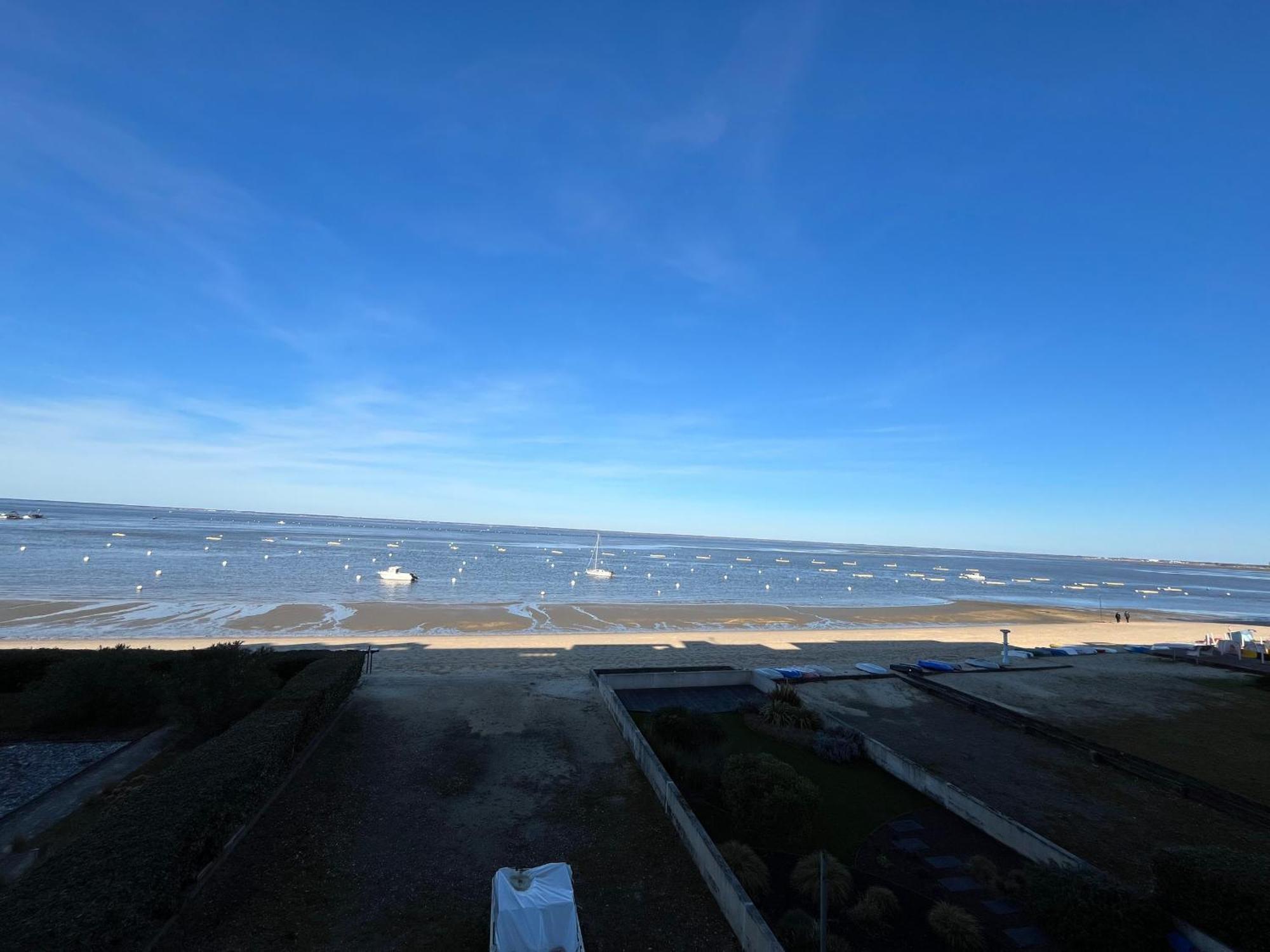 Duplex T1 Vue Mer A Arcachon - Acces Direct Plage - Quartier Aiguillon - Fr-1-319-71 Exterior photo